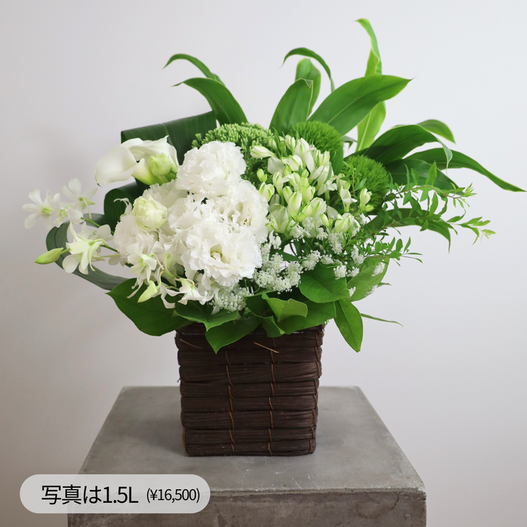 お供え Arrangement -WHITE-