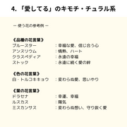 花言葉の花束〈伝えたいキモチ〉