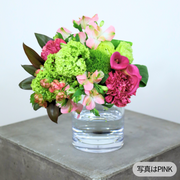 花束 & フラワーベースセット