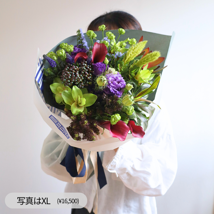 花束【Purple×Green】4,400~22,000