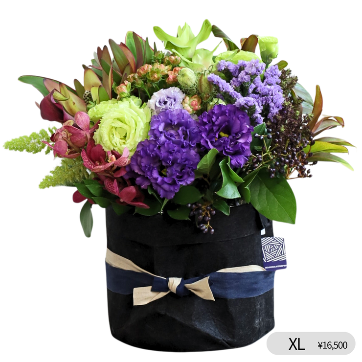フラワーアレンジメント【Purple×Green】5,500~33,000