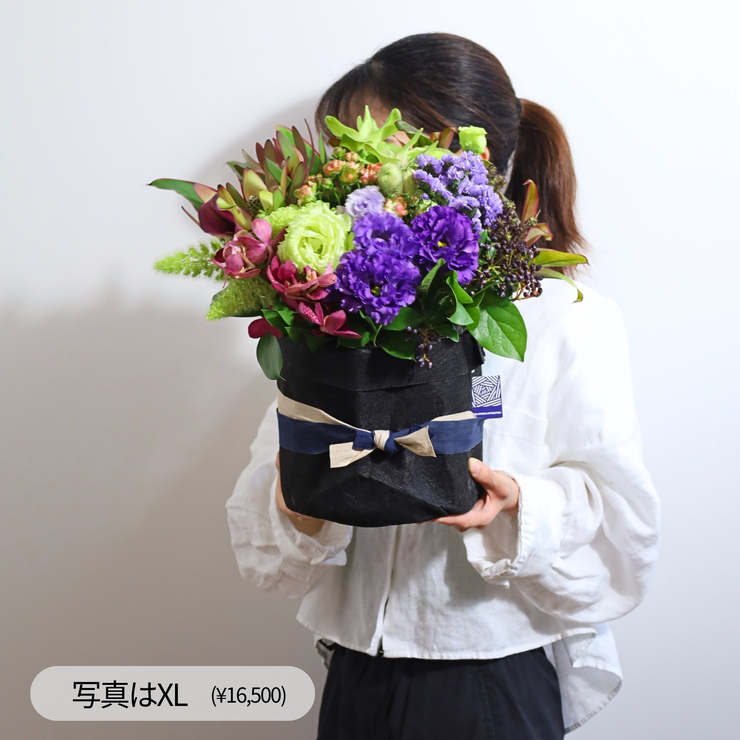 フラワーアレンジメント【Purple×Green】5,500~33,000