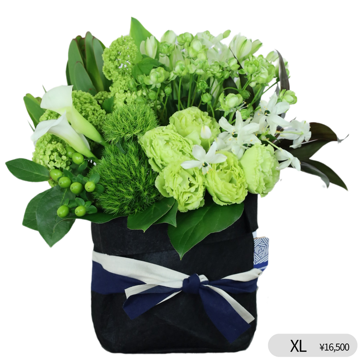 フラワーアレンジメント【White×Green】5,500~33,000