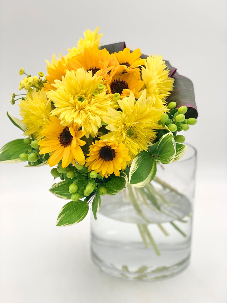 《季節限定》ひまわりの花束